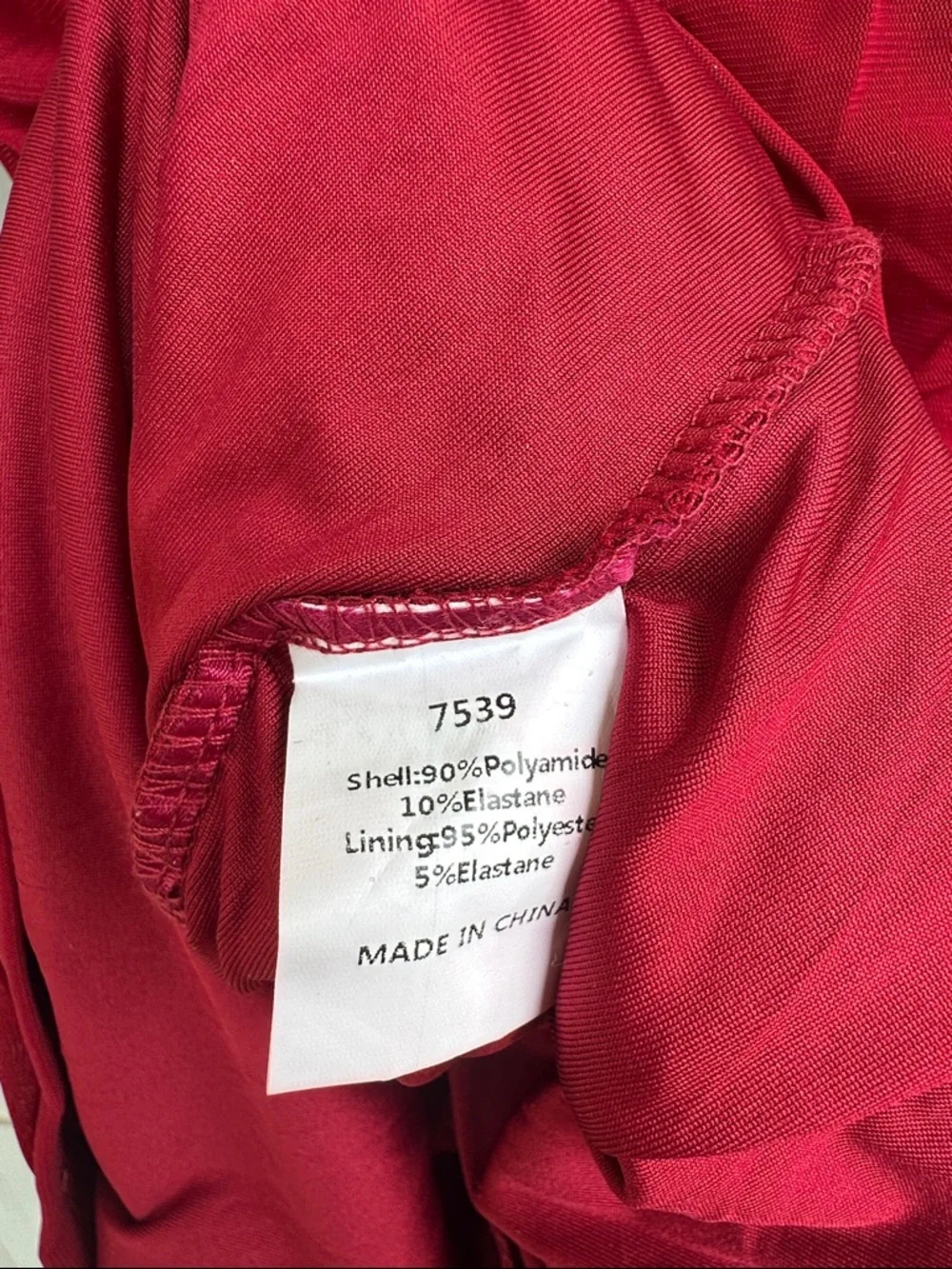 Ruched Red Sleeveless Dress - Picture 4 of 5